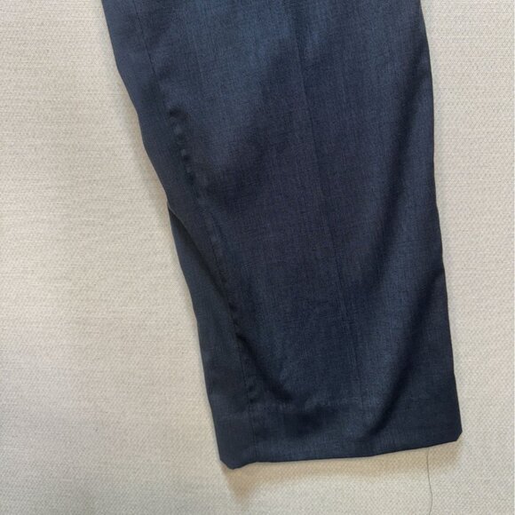 Combatant Gentlemen Mens Dress Pants Size 30x32 Black Wool Blend Formal Trousers - Picture 4 of 12